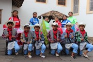 Danza tradicional en Pasto: Niños de Santa Bárbara en la Casona de Taminango