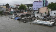 MGBS inundated, belongings swept away as Musi overflows across Hyderabad