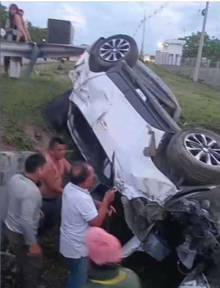 Heridos en siniestro vial vía Guamo El Espinal 