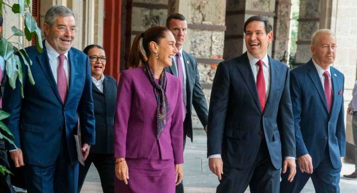 Reunión con Marco Rubio dejó “buen resultado para México”, asegura Sheinbaum
