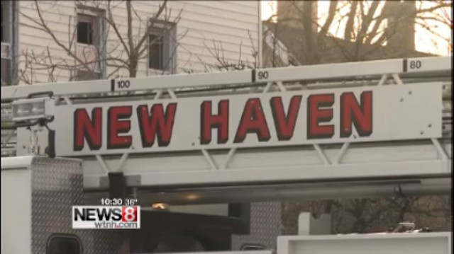 Firefighter suffers minor injuries battling warehouse fire in New Haven