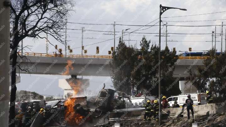 Se incrementa a 20 el número de víctimas fatales por explosión de pipa en Iztapalapa