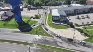 Water main break shuts down eastbound Shoreway in downtown Cleveland