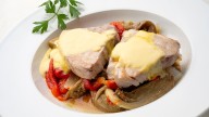 Receta fácil de bonito a la plancha con escalivada, de Karlos Arguiñano