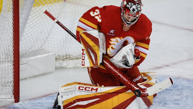 Flames sign goalie Dustin Wolf to seven-year, $52.5-million US contract extension