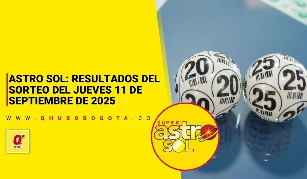 Astro Sol: resultados del sorteo miércoles 11 de septiembre