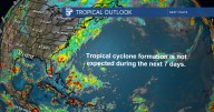 Cooler nights in Acadiana and no systems in the tropics