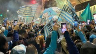 Hinchas de Racing preparan un banderazo en Pilar antes del cruce copero ante Vélez