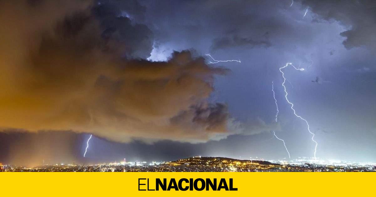 Alerta por tormentas y lluvias torrenciales durante el puente de la Diada en Catalunya