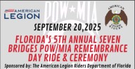 Jacksonville Bridges to Echo with POW/MIA Tribute Ride