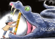 Cartoonist’s take: ‘Free speech’