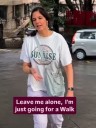 Paparazzi attention irks Aamir Khan's girlfriend; she says 'leave me alone naa'