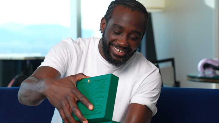 Terence Crawford unveils risky $15,000 Rolex that ALREADY celebrates win over Canelo Alvarez with small detail