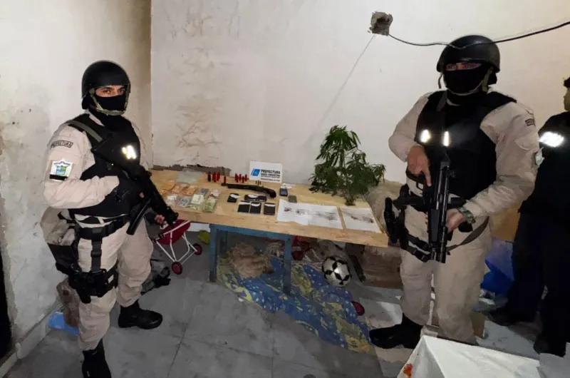 Operativo alto verde: capturan 7 personas e incautan más de 500 dosis de cocaína