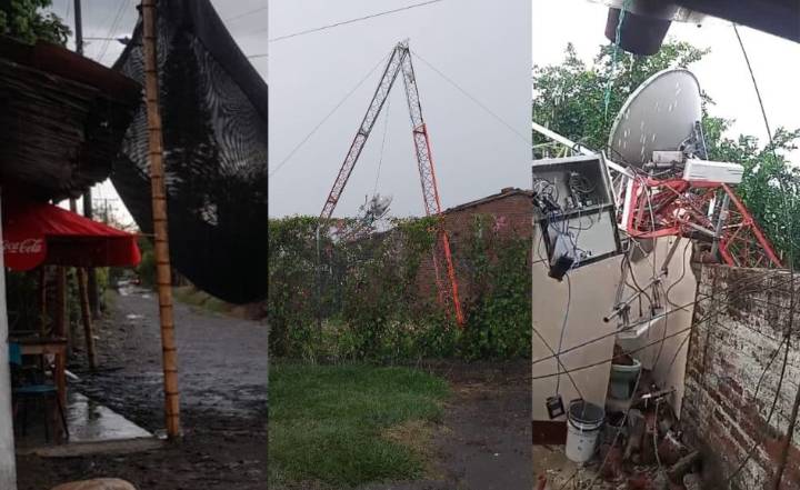 Fuerte vendaval en el corregimiento de San José deja graves afectaciones