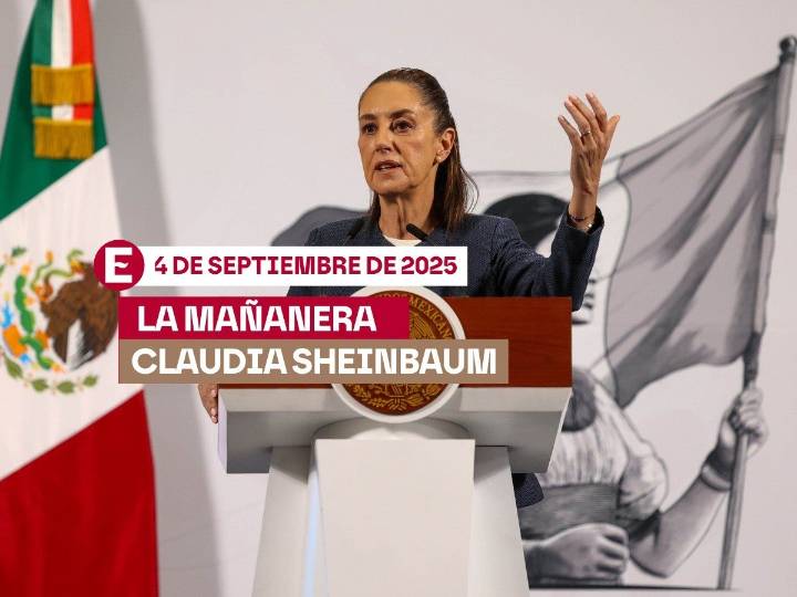 Mañanera de Claudia Sheinbaum hoy 4 en vivo