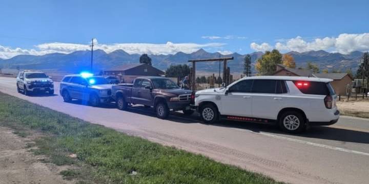 Colorado Springs man accused of speeding 100 mph in stolen vehicle in Custer County