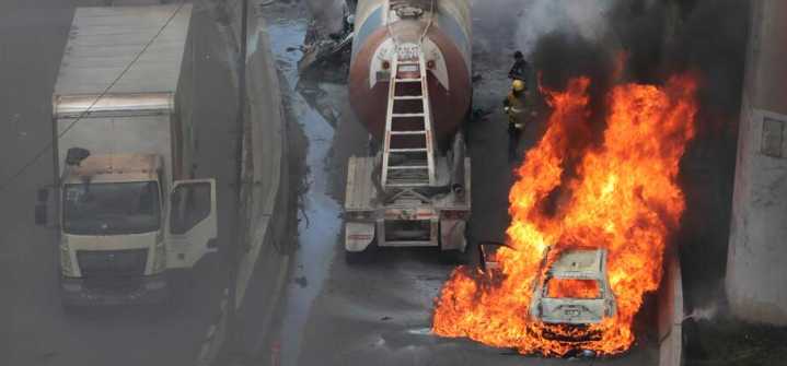 Asciende a 19 el número de muertos por explosión de camión de gas en ciudad de México