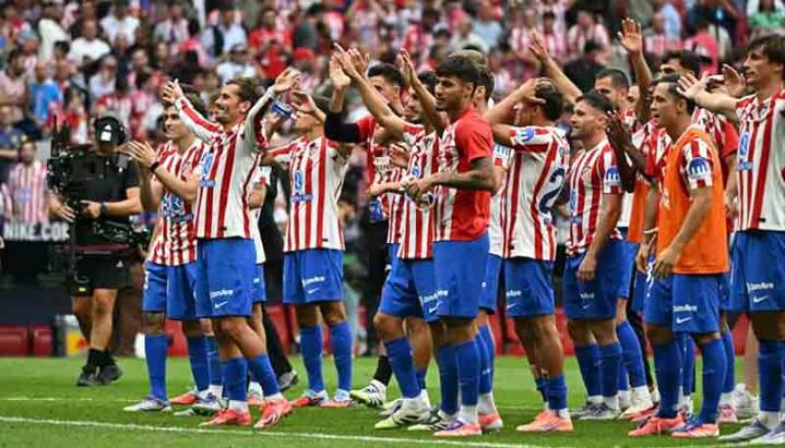 Champions League: Atlético de Madrid golea al Eintracht de Frankfurt (5