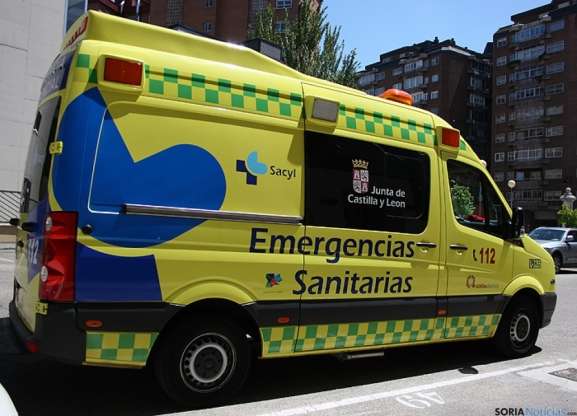 Accidente con un herido en Alconaba al salirse un camión de la carretera