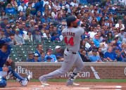Jorge Alfaro, de 4-1 en triunfo de los Nacionales 6×5 sobre Medias Blancas
