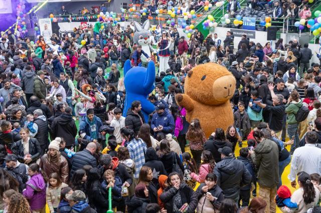 Un “domingo inolvidable”: 5.000 personas celebraron el Día de la Niñez junto a UTHGRA Mar del Plata