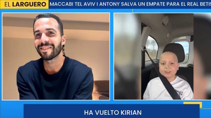 Emoción contenida de Kirian al recibir por sorpresa un vídeo de Elías Herrero: "Si tú has podido dos veces, yo también puedo"