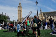 UK police arrest dozens at latest protest for banned Palestine Action