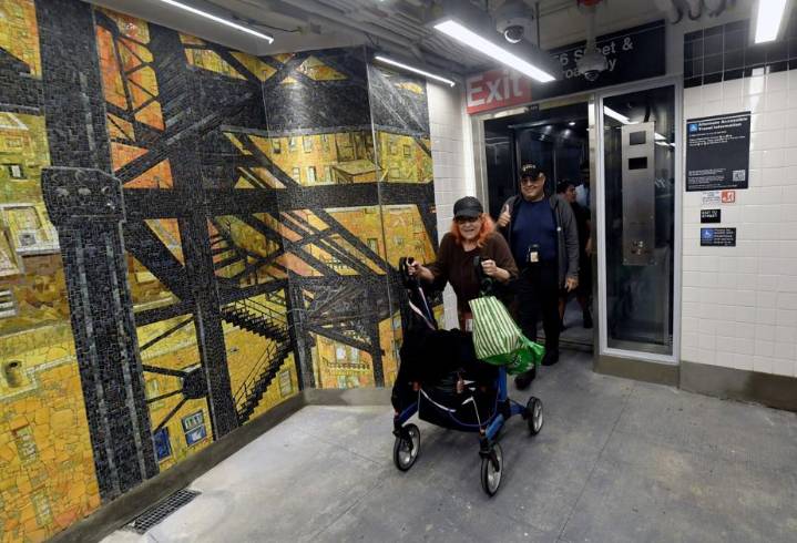 MTA adds elevators at Woodside station