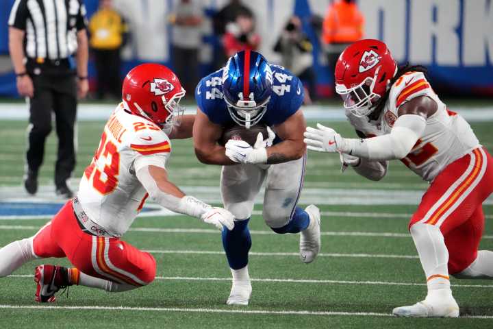 The Giants officially have a new starting running back