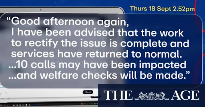 Emails and texts reveal the moments that Optus officials learned of last week's outage
