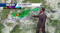 Small chance for rain Saturday night into Sunday