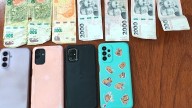 Tras una breve persecución, detuvieron a un hombre por el robo de cuatro celulares