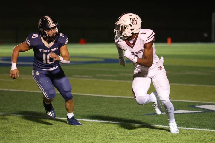OAA Blue goes through Harper Woods and do-it-all junior Dakota Guerrant