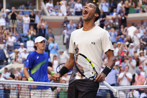 Auger-Aliassime vence en el US Open y llega a su primera semifinal de Grand Slam desde 2021