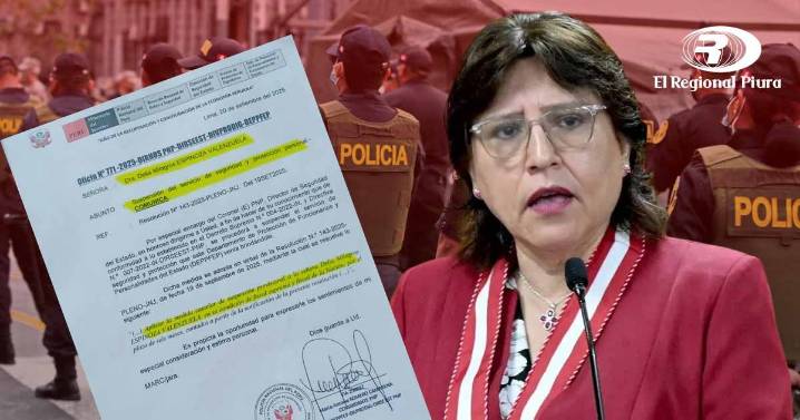 Policía Nacional retira seguridad a Delia Espinoza, tras ser suspendida por la JNJ