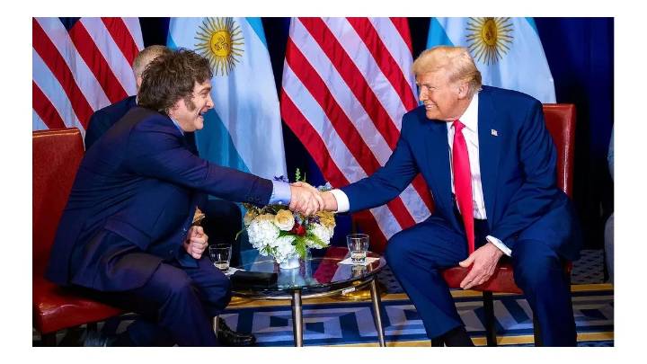 Milei anunció que Argentina negocia un préstamo de emergencia con Estados Unidos