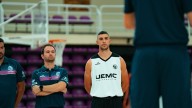 Pablo Marín sufre un esguince de tobillo y Pau Carreño, con trabajo específico en el CBCV