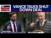 Heated comments from VP Vance on the government shutdown deal with Dems