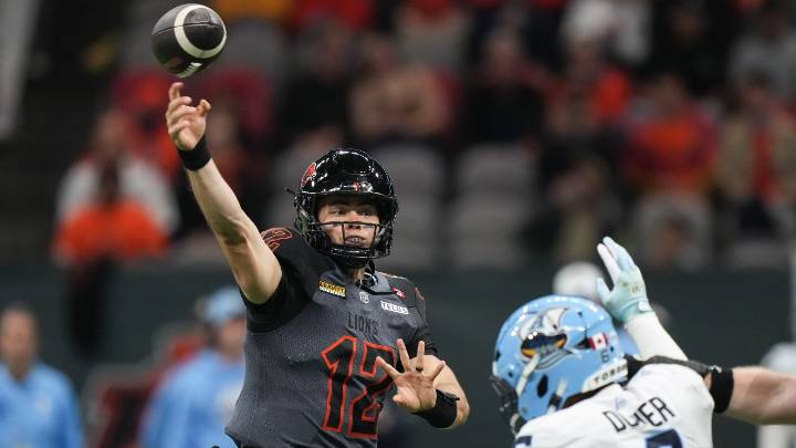 Rourke, Lions grind out victory over Argonauts