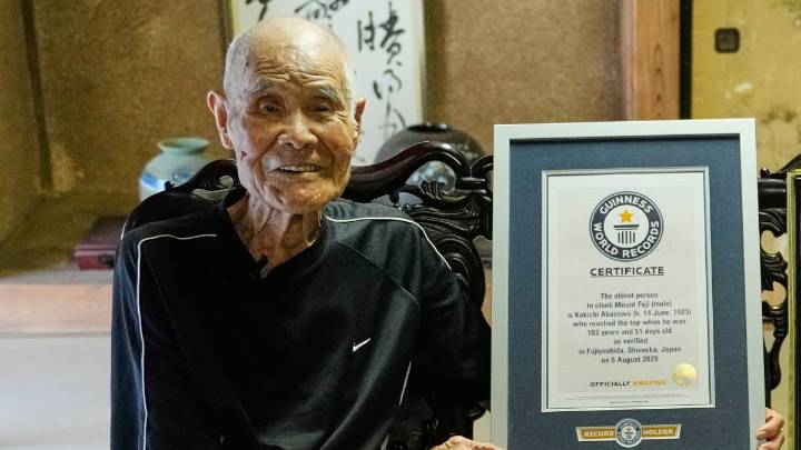 102-year-old becomes oldest person to summit Mount Fuji – NBC Bay Area