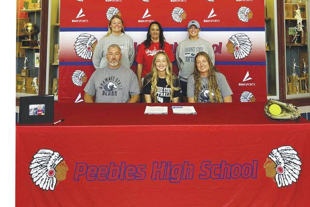 Peebles; Musser signs with Shawnee State softball