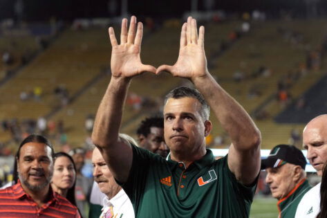 11 Months After Dad’s Passing, Miami Hurricanes RB Makes Raw Admission About It’s Aftermath Mario Crisotbal's player makes an emotional confession to his dad following Miami Hurricanes' win over USF t