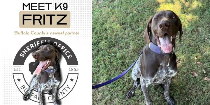 Buffalo County Sheriff’s Office welcomes new K9