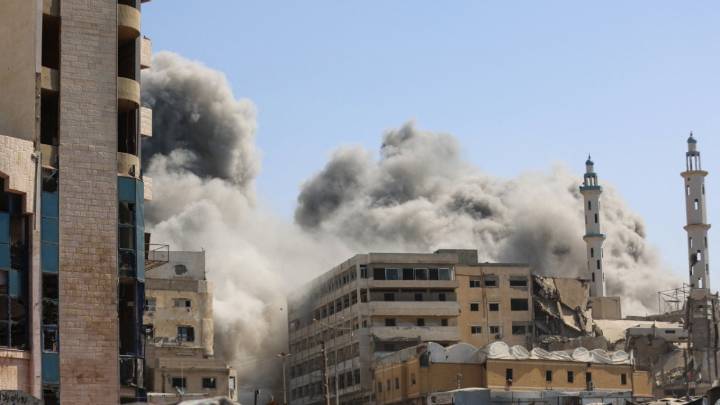 Fuertes bombardeos en Ciudad de Gaza tras el respaldo de Rubio a Israel