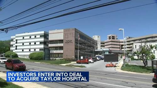 Shuttered Taylor Hospital in Delaware County may soon reopen
