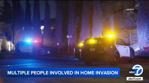 Los Angeles police investigating home invasion involving up to 7 masked burglars in Woodland Hills
