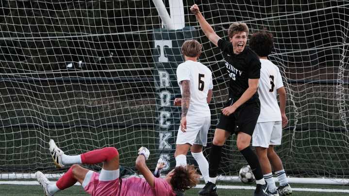 Trinity soccer tops Collegiate in battle of state powers to keep perfect season alive
