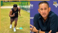 India vs West Indies: Sarfaraz Khan’s viral fitness clip raises eyebrows over Ajit Agarkar’s injury explanation