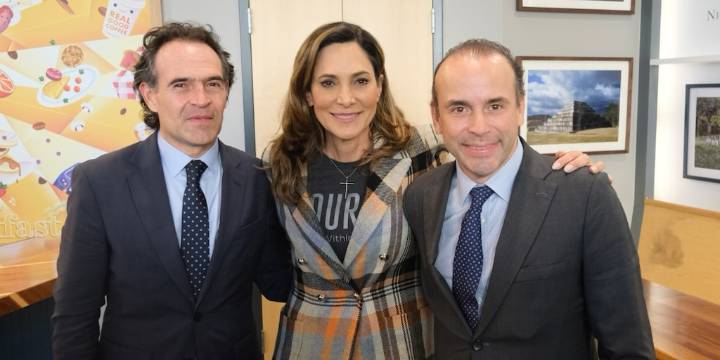 María Elvira Salazar compartió fotos con Fico Gutiérrez y Alejandro Éder, tras su encuentro en Washington: “Lo que pasa en Colombia es muy alarmante”
